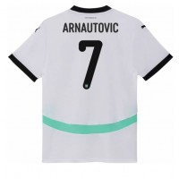 Rakúsko Marko Arnautovic #7 Vonkajší futbalový dres ME 2024 Krátky Rukáv